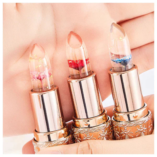 Crystal Jelly Flower Color Changing Lipstick